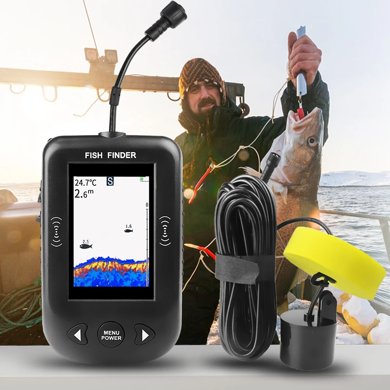 Fish Finder Transducer - Sonda wędkarska Erchang XF03, 45 stopni,