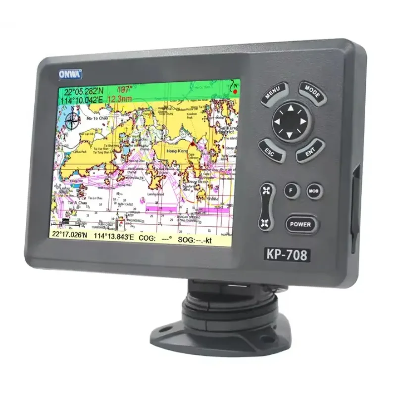 Fish Finder Gps - KP-708 7-calowy nawigacyjny ploter GPS z