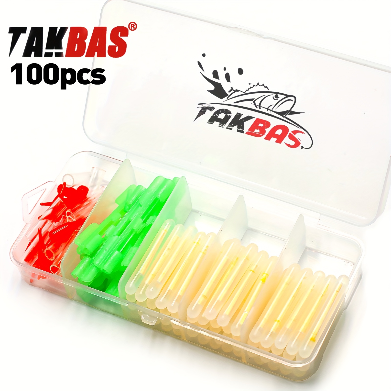 Bite Alarm - 100 szt. Zestaw pałeczek fluorescencyjnych do