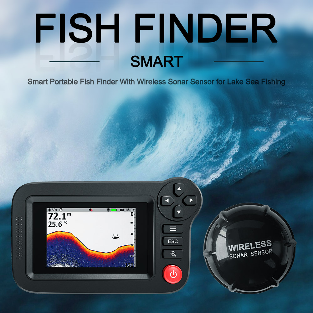 Inteligentny lokalizator ryb — – Fish Finder Transducer recenzja i cena
