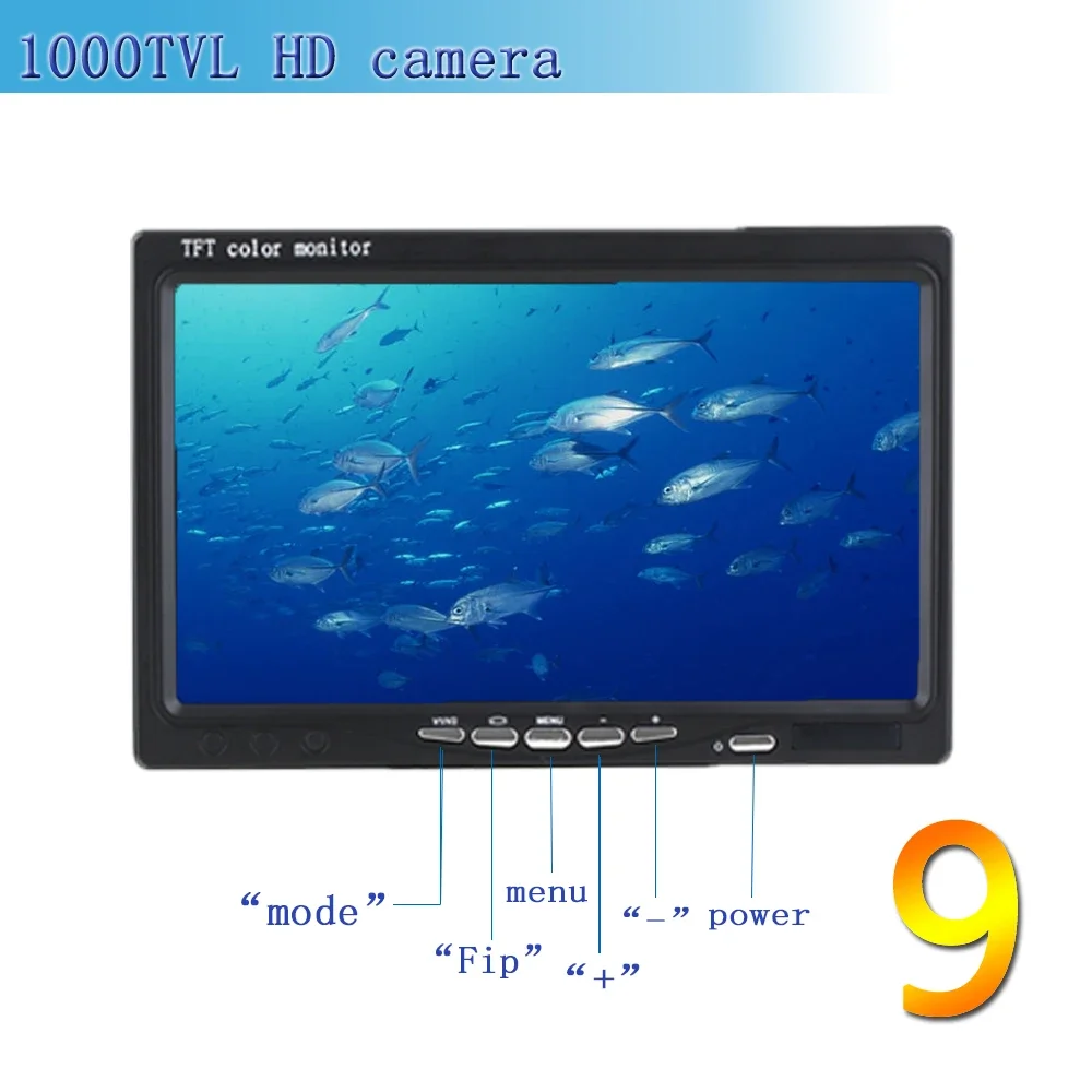 Echosonda F08A 9-calowa podwod – Fish Finder recenzja i cena