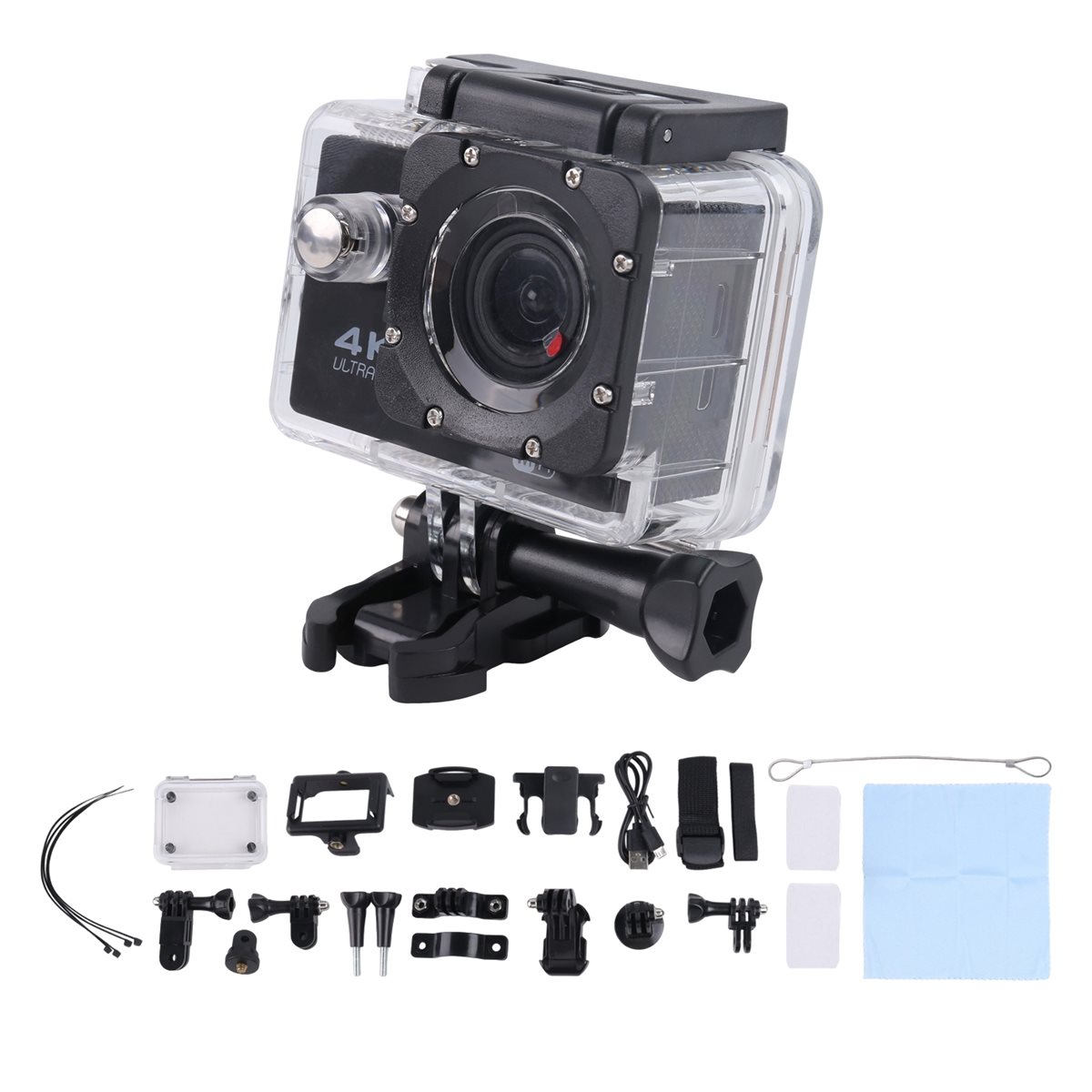 N86R EK7000 4K30FPS 20MP WiFi  – Underwater Camera recenzja i cena
