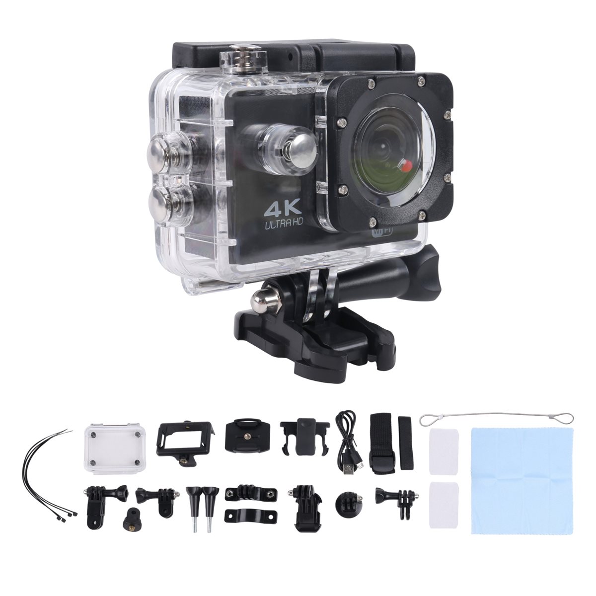N86R EK7000 4K30FPS 20MP WiFi  – Underwater Camera recenzja i cena