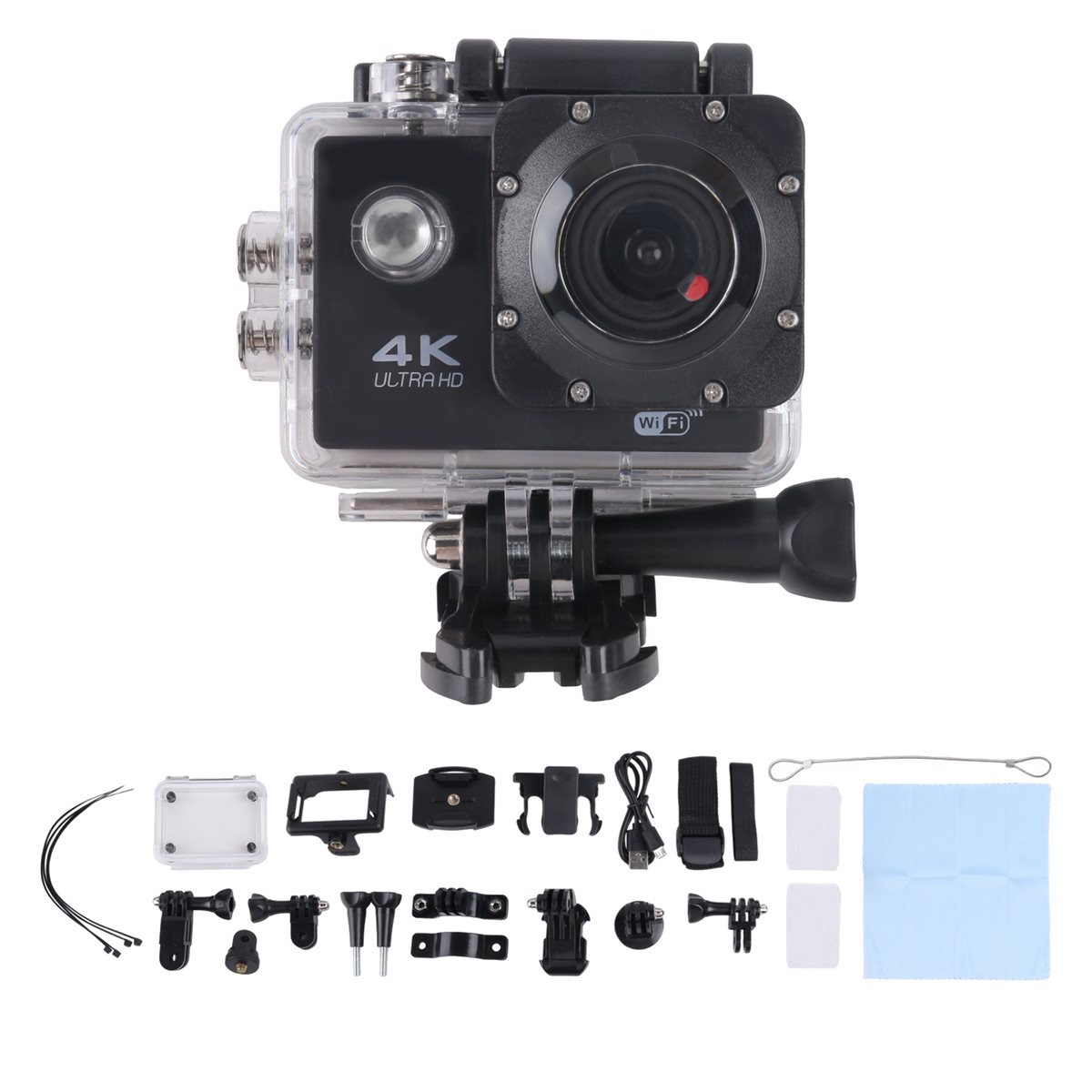 N86R EK7000 4K30FPS 20MP WiFi  – Underwater Camera recenzja i cena